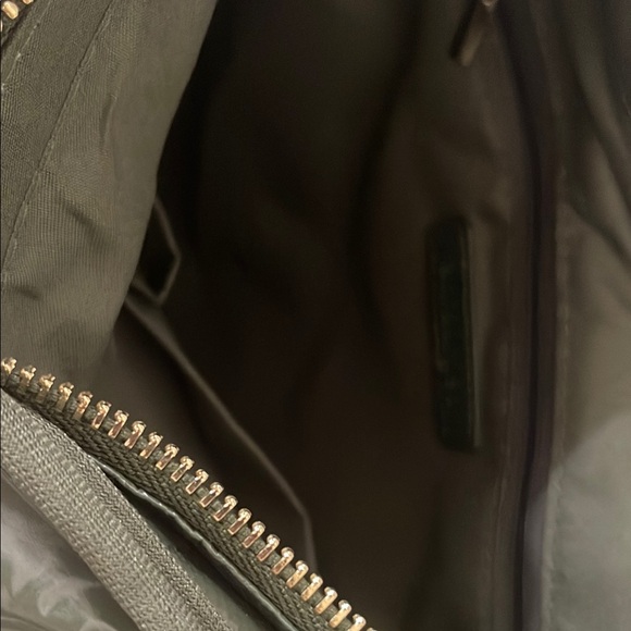 Chic Olive Crossbody Bag with Camouflage Strap - Picture 5 of 5